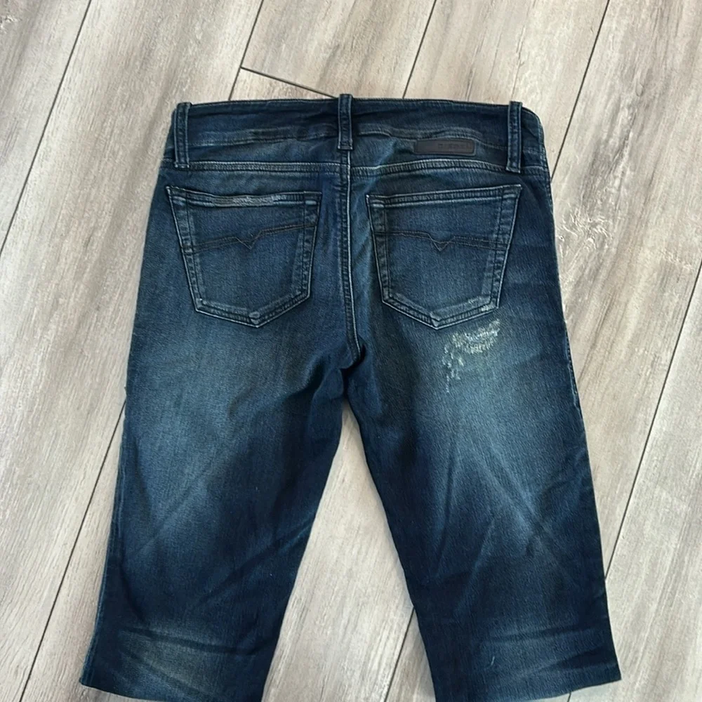 Diesel Grupee Blue Eyecons skinny fit jegging jeans size 25